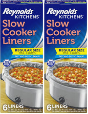 Reynolds 6 Count (Pack of 2) / clear / Regular - 6 Count Slow Cookers