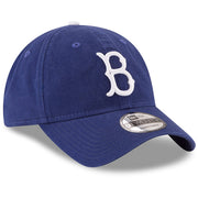 Brooklyn Dodgers Cooperstown Collection Core Classic Replica 9TWENTY Adjustable Hat Royal by New Era – Cotton, Blue, Model 11591564