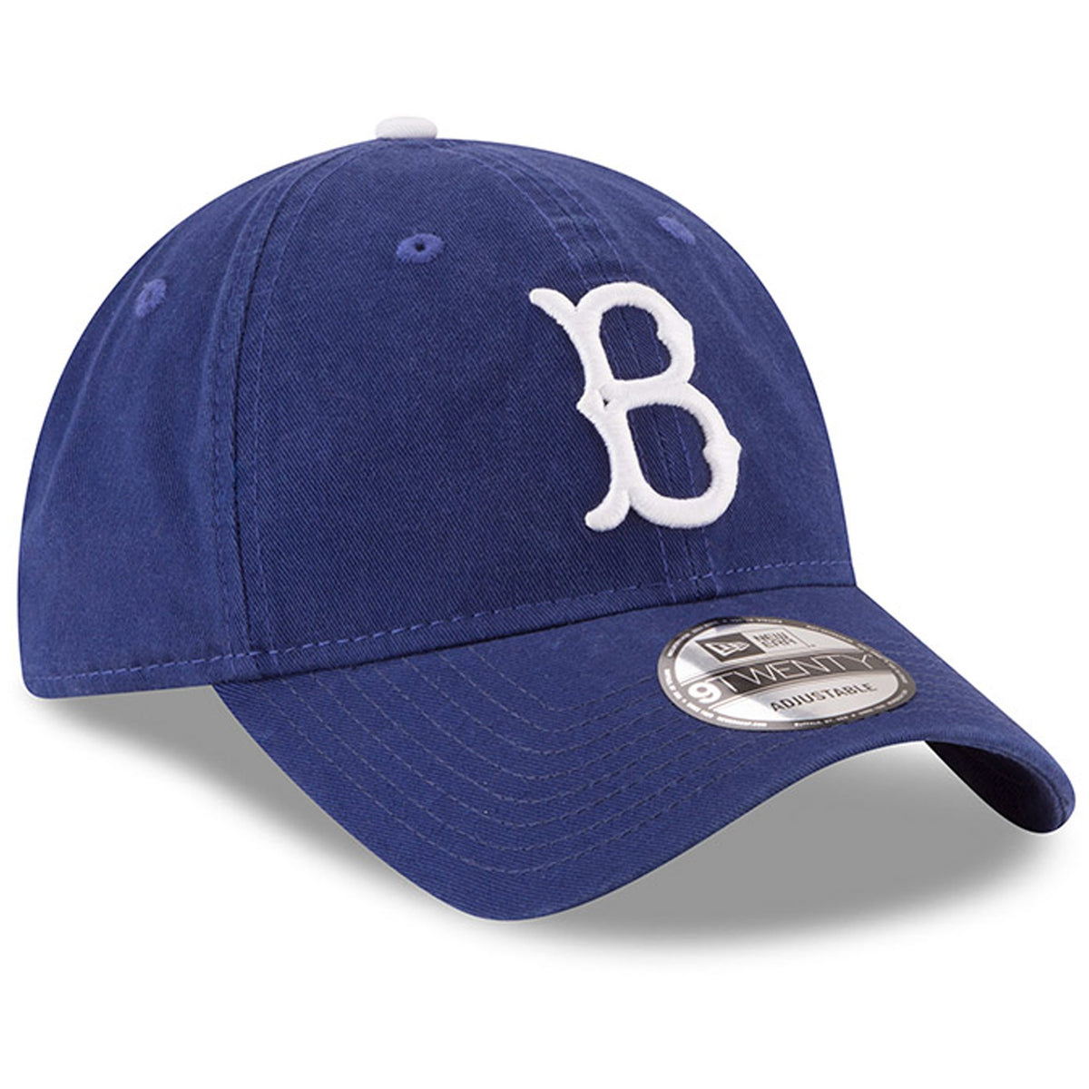 Brooklyn Dodgers Cooperstown Collection Core Classic Replica 9TWENTY Adjustable Hat Royal by New Era – Cotton, Blue, Model 11591564