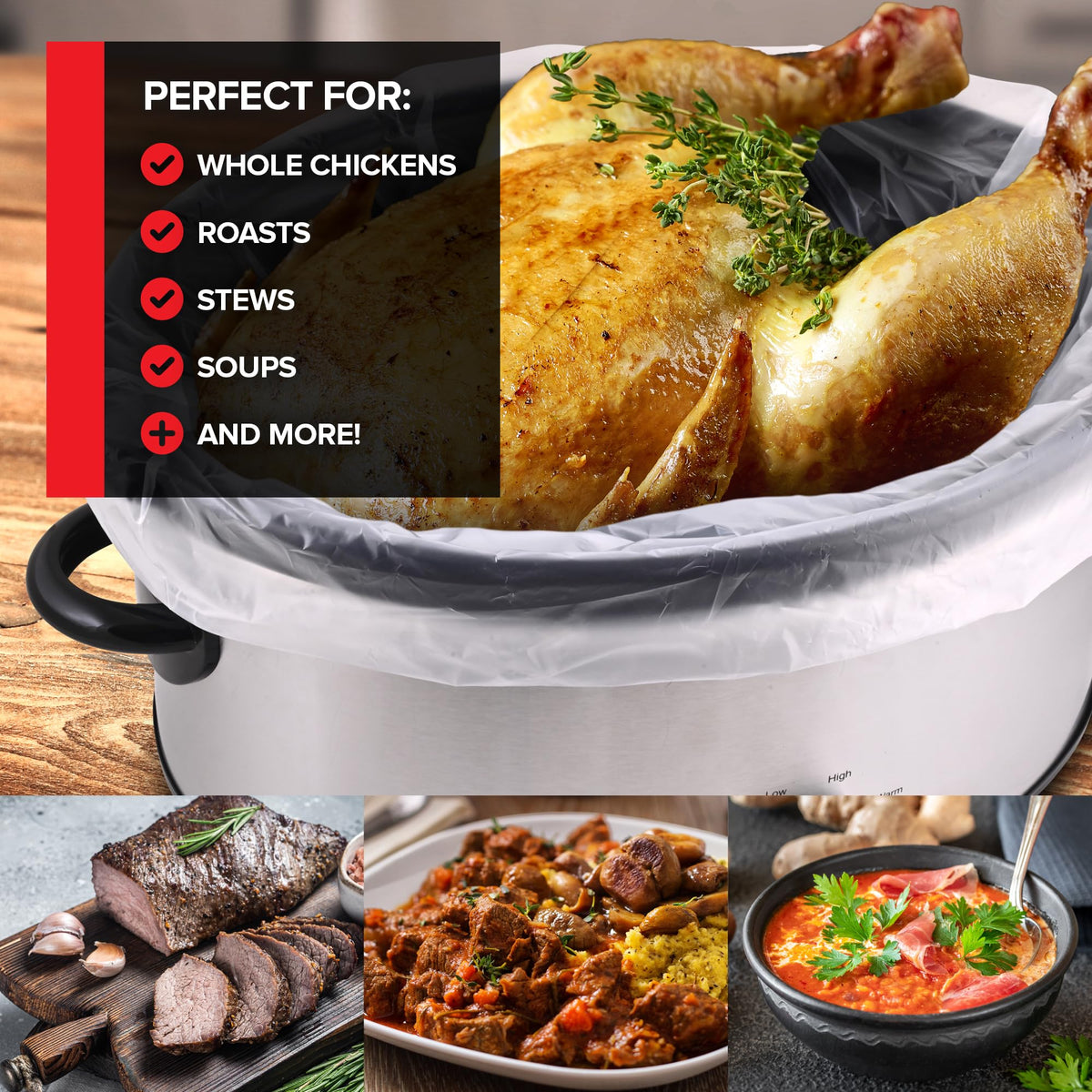 Stock Your Home 30 / 30 Count / Clear Commercial Cooking Equipment