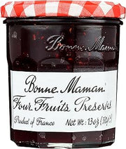 Bonne Maman Preserve Four Fruit, 13 Ounce