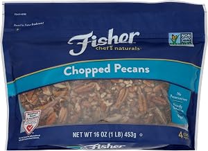 Fisher Chopped Pecans 16 Oz Zip-lock Bag