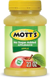 Mott's No Sugar Added Applesauce, 23 oz jar