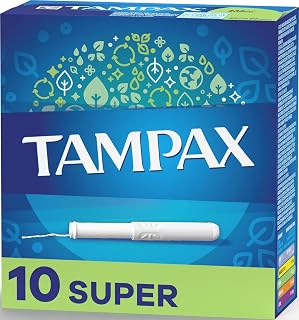 Tampax Tampons, Super, 10-ct