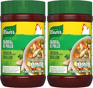 Knorr Granulated Bouillon For Sauces, Soups and Stews Chicken Flavor Naturally Flavored 15.9 oz (Pack of 2)