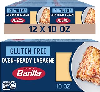 Barilla Gluten Free Oven Ready Lasagne, Non-GMO, 10oz. (12PK)