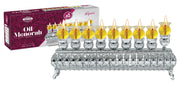 Ner Mitzvah Silver Wall Menorah, Holds Standard Oil Cups or Large Candles, 3 Inches