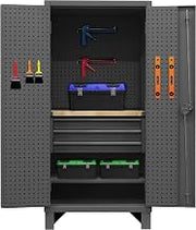 Durham HDCDPWT243678-3M95 Cabinet, 1 shelf, 3 drawers, maple top