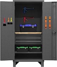 Durham HDCDPWT243678-3M95 Cabinet, 1 shelf, 3 drawers, maple top