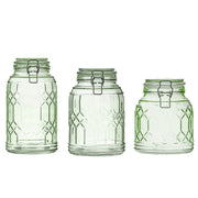 10 Strawberry Street Sage Green / 3 Piece Set / 44.0 fluid_ounces Food Jars & Canisters