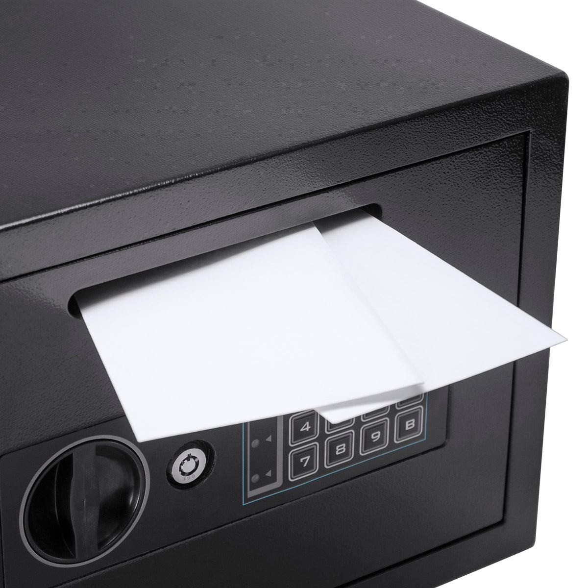 Digital Depository Safe by Barska – AX11934 Small, 0.57 cubic_feet, Alloy Steel, Multi, Model AX11934