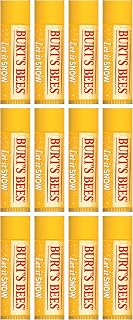Burt's Bees Wintertime "Let Us Snow" Original Beeswax w/Vitamin E & Peppermint Lip Balm .15oz - 12 Count