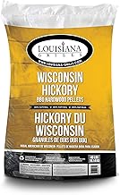 Louisiana Grills 55406 Wisconsin Hickory Pellets, 40-Pound (packaging may Vary)