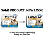 Gold Flea & Tick Treatment for Medium Dogs Up to 23 to 44 lbs. by Frontline – 3 Count (Pack of 1), Blue Box, Pack of 3, Model 00872