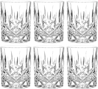 Nachtmann Noblesse Whisky Tumbler Crystal Glass Set of 6, 10 Ounce