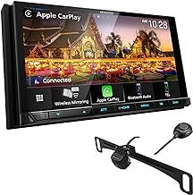 DMX958XR EXCELON Reference 6.8" Full HD Capacitive Touchscreen Car Stereo Receiver | Plus KENWOOD CMOS-320LP Universal Backup Camera