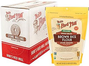 Bob's Red Mill Organic Brown Rice Flour, 24oz (4 Pack)