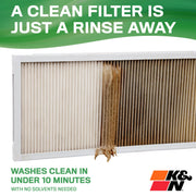 K&N 23.4" x 23.4" x 0.8" / Merv 13 / 1 Furnace Filters