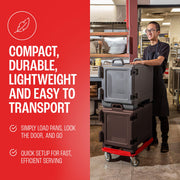 Cambro Brown / UPC300 / 36.0 quarts Storage & Transport