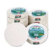 AJM PP9GREWH White Paper Plates by AJM Packaging – Medium, Paper, White, Pack of 1000, Model FBA_AJMPP9GREWH PP9GREWH