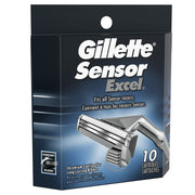 Sensor Excel Men's Razor Blade Refills by Gillette – 10 Count (Pack of 2), Pack of 2, Model 208483