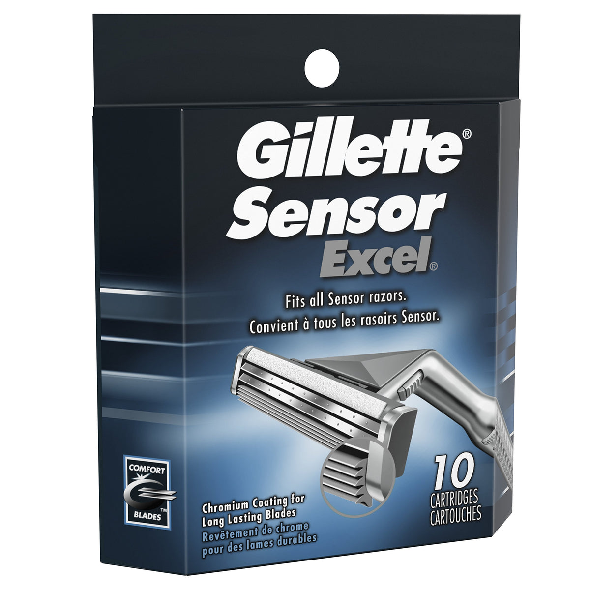 Gillette 10 Count (Pack of 2) / Sensor Excel / 1 Cartridges