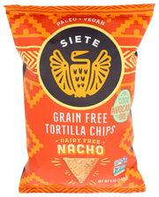 Siete Nacho / 5 Ounce (Pack of 1) / Orange Tortilla