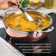 CopperBond Collection - Copper Dutch Oven by Hestan – 5 Quarts, Copper, Model 31711