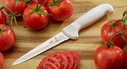 Mercer Culinary 5" / White / Wavy Edge Utility Knife 5 Inch Boning Knives