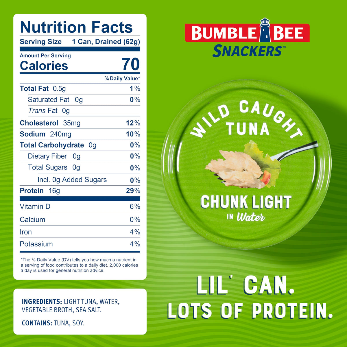 Bumble Bee Original / 3 Ounce (Pack of 16) / 16 Tuna Fish