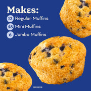 Wild Blueberry Muffin & Quick Bread Mix by Betty Crocker – 16.9 Ounce (Pack of 1), Model BC-WBBMM-1