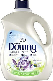 Downy Nature Blends Liquid Fabric Conditioner (Fabric Softener), Honey Lavender, 120 Loads 103 fl oz, 103 Fl Oz