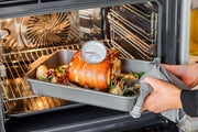 Leave-in Meat Thermometer by KitchenAid – TEMPERATURE RANGE: 120F to 200F, Stainless Steel, Model KQ902