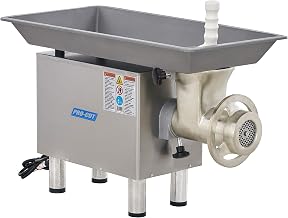 Pro-Cut KG-22-W Meat Grinder, 1 hp Motor, Stainless Steel Construction, Washerless Grinding System