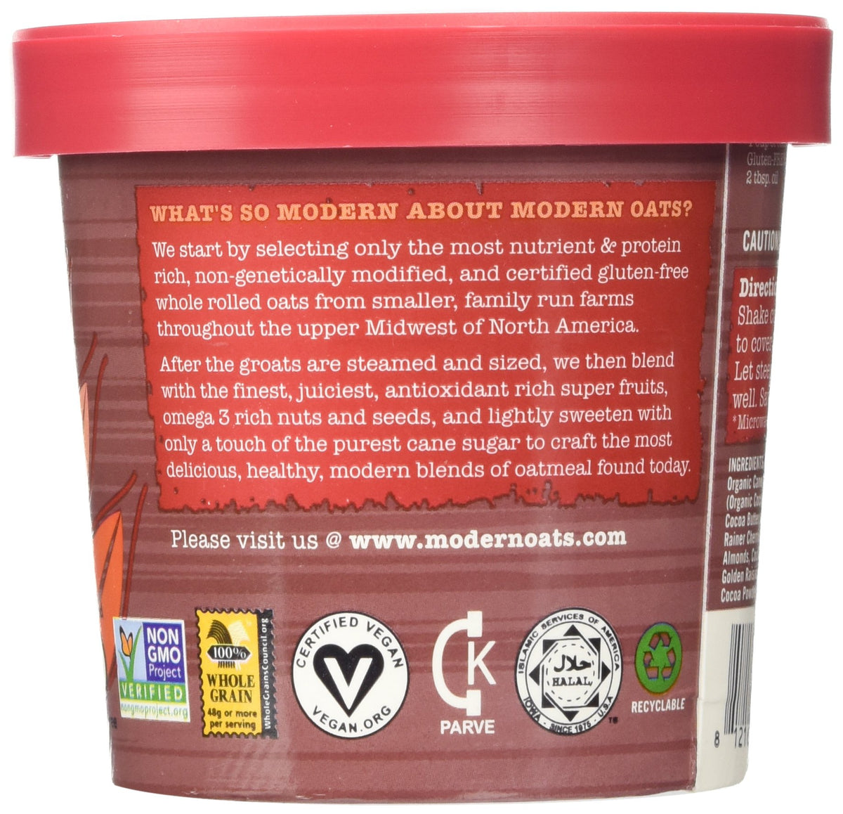 Modern Oats Variety Pack / Pack of 6 / 1 Breakfast Foods