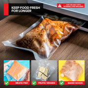 Stock Your Home 8 x 150 Inch / 1 Food Storage Bags