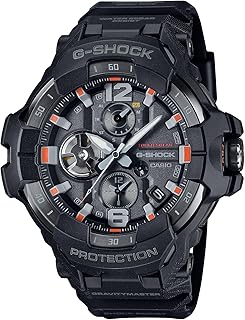 Casio G-Shock Master of G Air Gravitymaster Solar Connected Black Resin Strap Watch - GRB300EC-1A