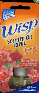 Glade WISP fragrance unit Refill, Hawaiian Breeze,one refill.