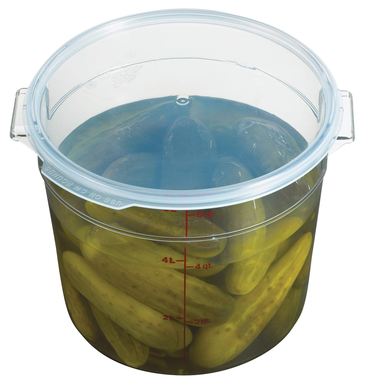 Cambro 1 / 6 & 8 Quart / TRANSLUCENT Lids