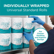 Angel Soft Professional Series by PRO 2-Ply Embossed Toilet Paper by Georgia-Pacific – 450 Count (Pack of 80), Paper, Angel Soft, Pack of 80, Model 16880