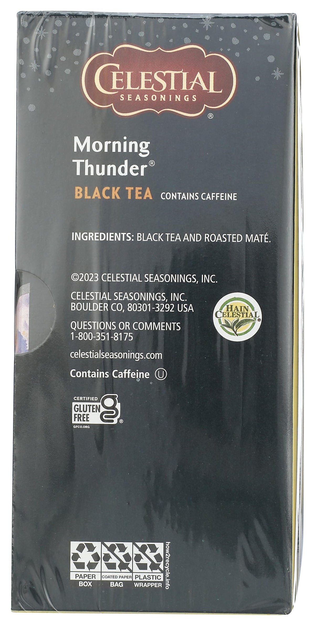 Morning Thunder Tea by Celestial Seasonings – 20 Count (Pack of 1), No Color, Model BHC-052