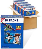 Oreo Minis Chocolate Sandwich Cookies, 40 Total Snack Packs (4 Boxes)