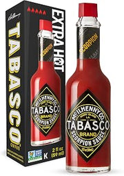 TABASCO Brand Scorpion Hot Sauce, Extra Hot, 2 Oz Glass Bottle (1-Pack)
