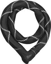 Iven Chain 8210 Chain Lock - Hardened Steel Bicycle Lock - Synthetic Fibre Coated - ABUS Security Level 10
