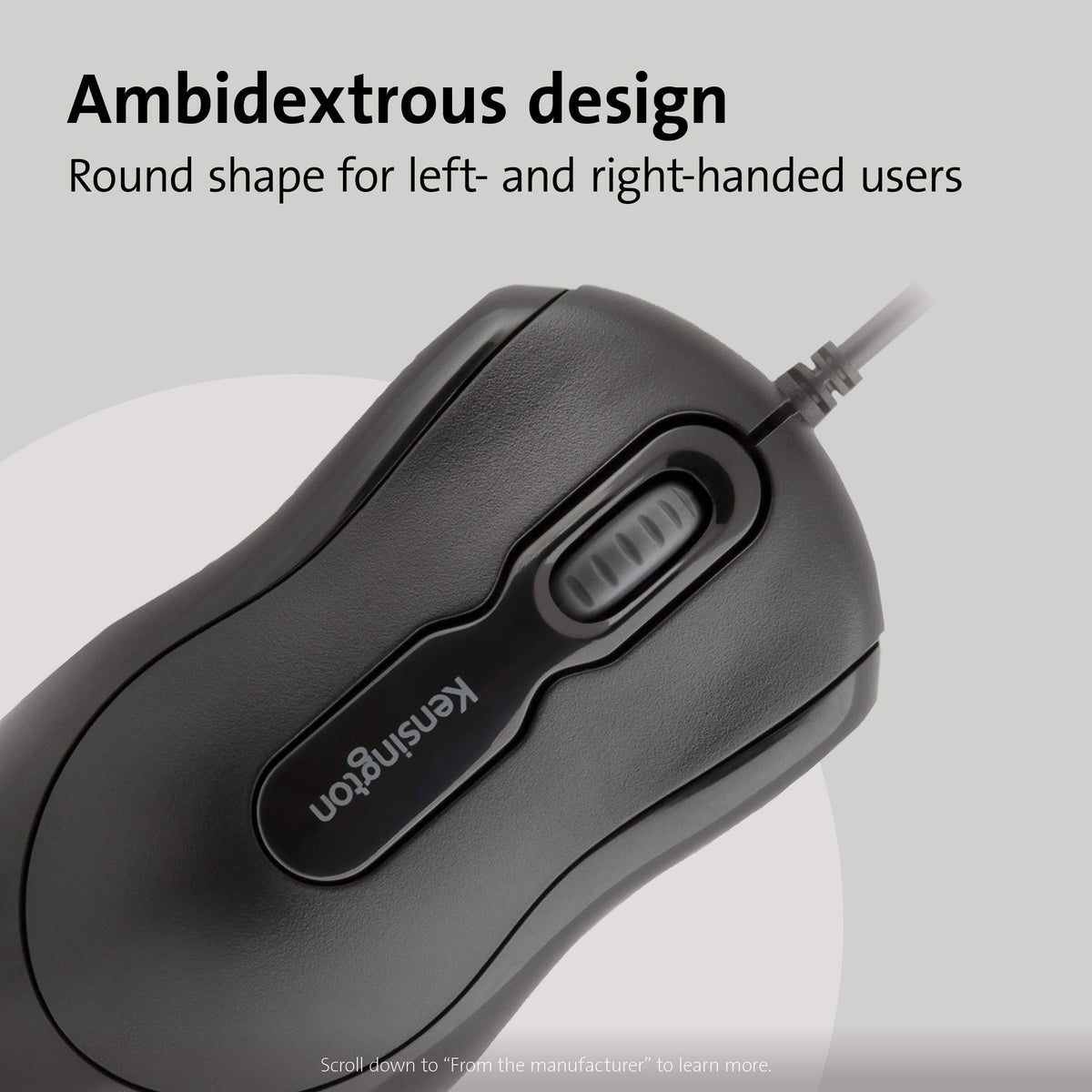 Kensington Black / 1 Count (Pack of 1) / Mouse Mice