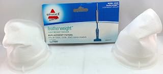 Bissell Vacuum Filter for Easy Mate and Featherweight Stick Vacuums 2 pk