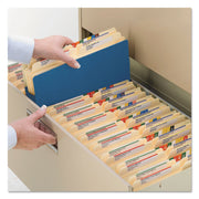 73235 Blue Colored File Pockets by SMEAD – Letter, Tyvek, Blue, Model SMD73235
