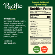 Organic Butternut Squash Soup by Pacific Foods – 32 Fl Oz (Pack of 12), Pack of 12