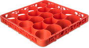 Carlisle FoodService Products Orange / 20 Compartment / Long Cabinet & Drawer Organization