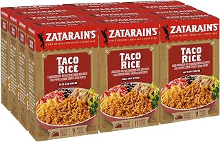 Zatarain's Taco Rice, 6.9 oz (Pack of 12)